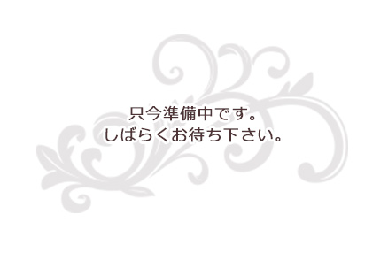 只今準備中です。しばらくお待ち下さい。
